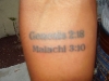 Bible Verse Tattoos 09