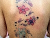 Butterfly And Flower Tattoos 01