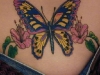 Butterfly And Flower Tattoos 11