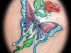 Butterfly And Flower Tattoos 20