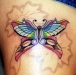 Butterfly And Flower Tattoos 21