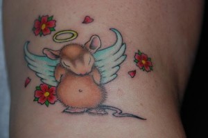 Angelic Mouse Tattoo
